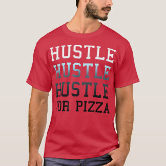 Trendy hormoon voor Pizza gradiënt Text5645 T-shirt