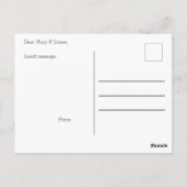 Trendy Hot Air ballon Briefkaart (Achterkant)