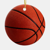 Trendy Hot Basketbal Kerst Ornament (Voorkant)