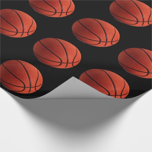 Trendy Hot Basketball Cadeaupapier (Hoek)