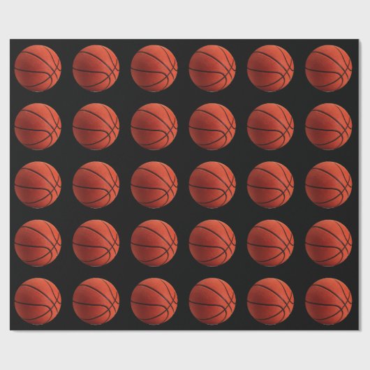 Trendy Hot Basketball Cadeaupapier (Vlak)