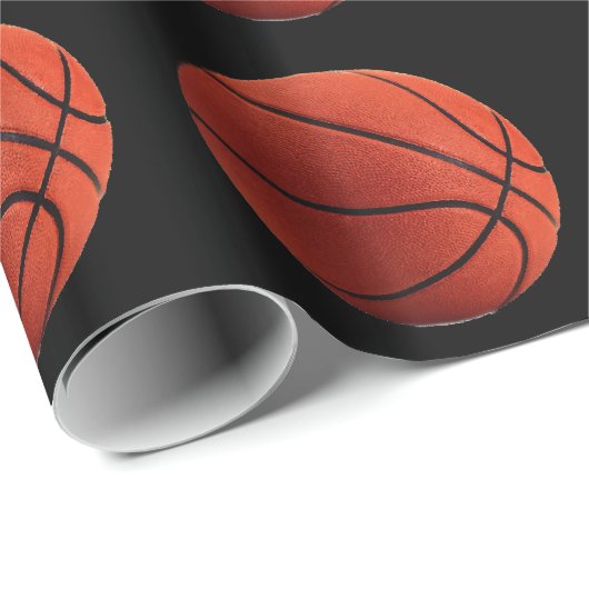 Trendy Hot Basketball Cadeaupapier (Rol Hoek)