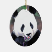 Trendy Hot Chic Cool Panda Christmas Tree Ornament (Rechts)