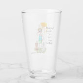 Trendy Hot Flash Climate Change Menopauze Text Glas (Achterkant)