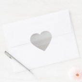 Trendy houten blanco sjabloon ontwerp natuur moder hart sticker (Envelop)
