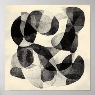 Trendy Huis Verwarming Midcentury Muurkunst Poster