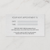 Trendy Huisdier Baden en Grooming Afspraakkaart Visitekaartje (Achterkant)