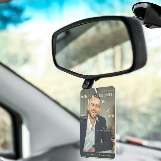 Trendy Husband Magazine Hoesje stijl foto's Luchtverfrisser