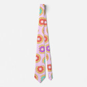 Trendy Iced Donuts patroon Stropdas (Voorkant)