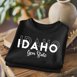 Trendy Idaho Gem State T-shirt