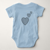 Trendy Ik ben de Toekomstige baby Romper (Achterkant)