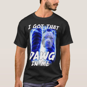 Trendy Ik Heb Die Hond In Me Xray Pitbull Ironisch T-shirt