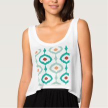 trendy,ikat,ogee,sommer kleuren,patroon,giral,chic