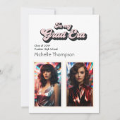 Trendy in mijn Afstudeerder tijdperk afstudeerfees Kaart (Voorkant)