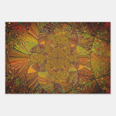 "Trendy" inpakpapier flat sheet set (Voorkant 3)