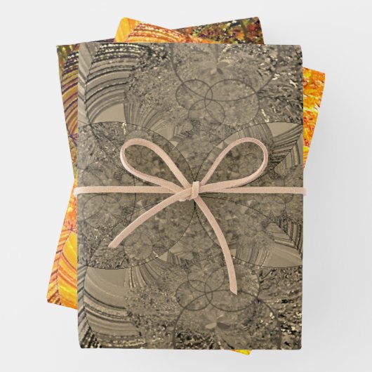 "Trendy" inpakpapier flat sheet set (In situ)