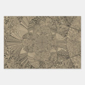 "Trendy" inpakpapier flat sheet set (Voorkant)