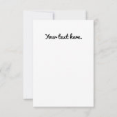 Trendy Instant Nail Technician Coffee Quote Kaart (Achterkant)