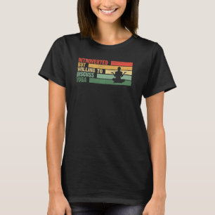 Trendy Introverted But Willing To Discuss YOGA T-shirt