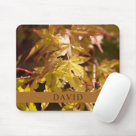 Trendy Japanse Maple Mouse Mat Muismat (Met muis)
