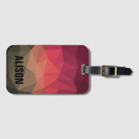 Trendy jeugdige gewaagde ombre aangepaste naam