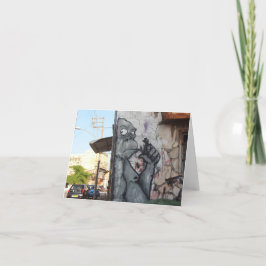Trendy Kaart van de Nota van de Gorilla
