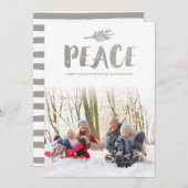 Trendy Kaarten van de Foto van de Vakantie van de (Voorkant / Achterkant)