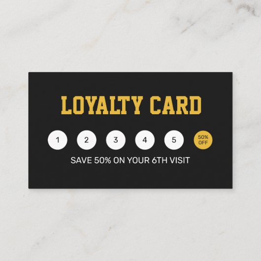 Trendy kapperszaak kapperszaak kapperszaak kapsel klantenkaartje (Achterkant)