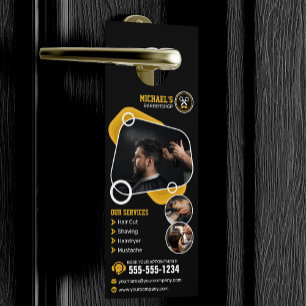 Trendy Kapsalon Haarstyling Kapper Kapsel Deurhanger