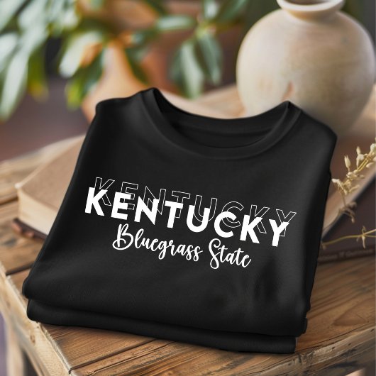 Trendy Kentucky Bluegrass State T-shirt