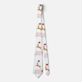 Trendy Kerst Kraag Stropdas Kerstmis (Voorkant)