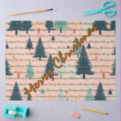 Trendy Kerst Luxe Kerstbomen Tissuepapier (Craft)