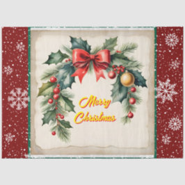 Trendy Kerst Mooie feestelijke Collectie Tissuepapier