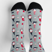 Trendy kerstcadeau Socks voor kleurrijke feestdage Sokken (Top)