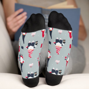 Trendy kerstcadeau Socks voor kleurrijke feestdage Sokken