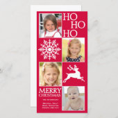 Trendy kerstkaart (Voorkant / Achterkant)