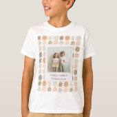 Trendy Kids Pastel Easter Photo  | Personalized T-shirt (Voorkant)