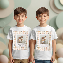 Trendy Kids Pastel Easter Photo  | Personalized T-shirt