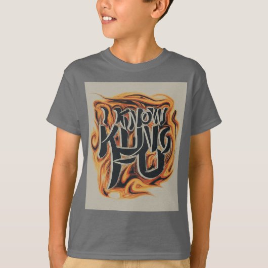 Trendy Kinder T-shirt - Zacht & Comfortabel (Voorkant)