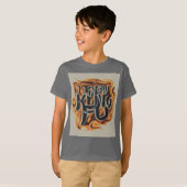 Trendy Kinder T-shirt - Zacht & Comfortabel (Voorkant volledig)