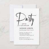 Trendy Klasse Van 25 2 Foto'S Afstudeerfeest Kaart (Achterkant)