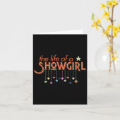 Trendy kleding in mijn Showgirl tijdperk Star Stud Kaart (Gele Bloem)