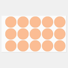 Trendy kleur Peach Fuzz Solid Color | Elegant Labels