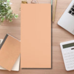 Trendy kleur Peach Fuzz Solid Color | Elegant Magnetisch Notitieblok<br><div class="desc">Trendy kleur Peach Fuzz Solid Color | Klassiek | Elegant | Trendy | Stijlvol | Cadeau</div>