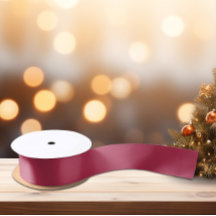 Trendy kleur warmroze satijnen lint