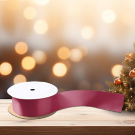 Trendy kleur warmroze satijnen lint
