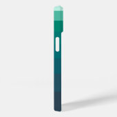 Trendy Kleurblokken Blauwe aanpasbaar bord Case-Mate iPhone Case (Achterkant / Rechts)