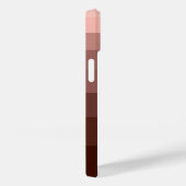 Trendy Kleurblokken Bruin aanpasbaar bord Case-Mate iPhone Case (Achterkant / Rechts)