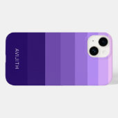 Trendy Kleurblokken indigoblauwe aanpasbare borden Case-Mate iPhone Case (Achterkant (horizontaal))