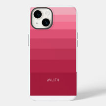 Trendy Kleurblokken Magenta Roze aanpasbaar bord